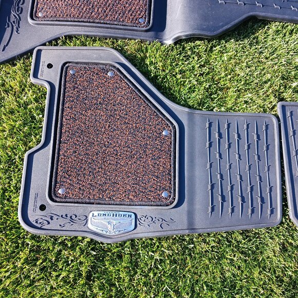 *SOLD• NEW 2013-2018 Dodge Ram Laramie Longhorn Edition OEM MOPAR Floor Mat 3pc - Picture 6 of 16
